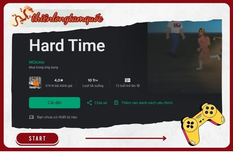 Cách tải và cài đặt game Hard Time trên điện thoại