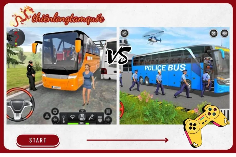 So sánh Bus Simulator: Ultimate với các game giả lập khác