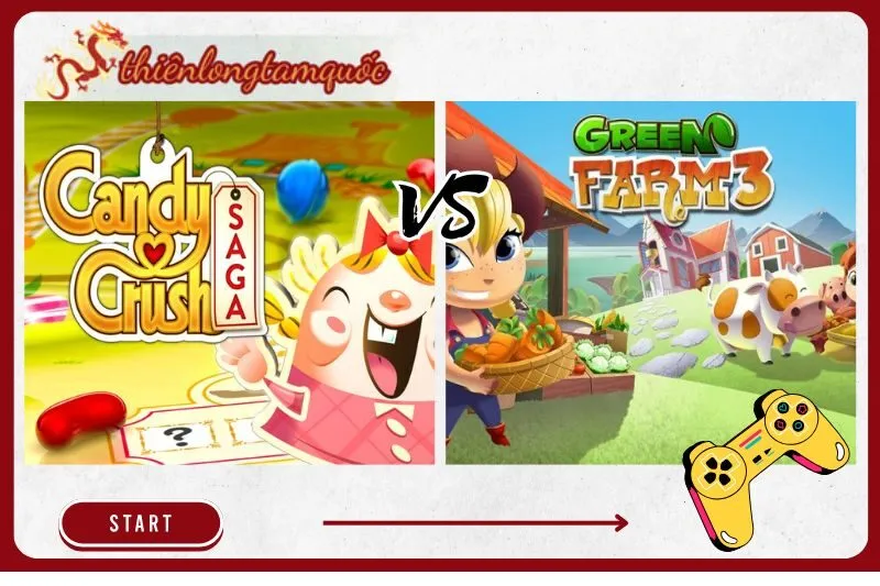 So sánh Candy Crush Saga với các game giải đố khác