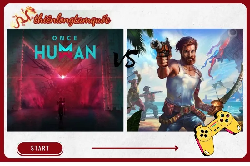 So sánh Once Human với các game sinh tồn khác