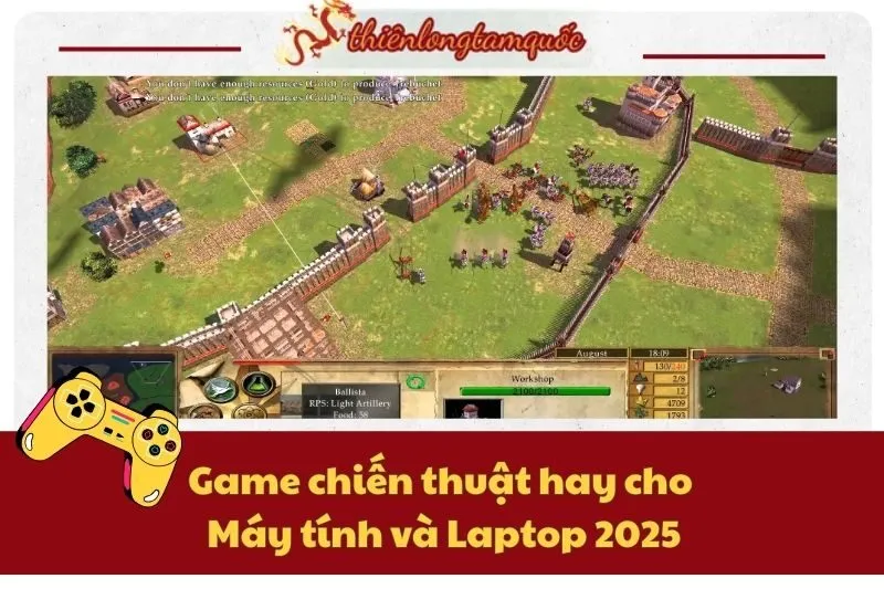 Top game chiến thuật hay cho Máy tính và Laptop 2025 – Danh sách đáng chơi